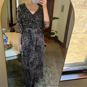 Boho Maxi Patterned Dress